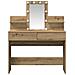 Toeletta  con LED Rovere Artigianale 100x40x130 cm - Foto miniatura 7