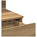 Toeletta  con LED Rovere Artigianale 100x40x130 cm - Foto miniatura 8