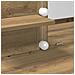 Toeletta  con LED Rovere Artigianale 100x40x130 cm - Foto miniatura 9