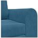 Divano letto Blu 148 x 71 x 83 cm Velluto - Foto miniatura 9