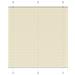 Tenda Plissettata Crema 120x150 cm Larghezza Tessuto 119,4 cm - Foto miniatura 1