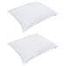 Set di piumini con cuscino 3 pcs Bianco 240 x 260 cm Microfibra - Foto miniatura 4