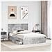 Letto con Contenitore con testiera Grigio cemento 150 x 200 cm - Foto miniatura 3