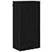 Set di mobili per il bagno 5 pcs Rovere Nero Legno multistrato - Foto miniatura 9