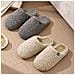 Pantofole Da Interno In Lana D'agnello - Calde E Antiscivolo Per Autunno E Inverno  M - Foto miniatura 4