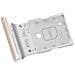 Cassetto Sim Originale Per Galaxy S25 / S25 Plus Dual Nano Sim, Rosa Champagne - Foto miniatura 3