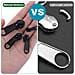 Set Di 12 Cursori Per Cerniere In Nylon Resistenti #3 #5 #8 #10, Sostituzione Del Tirazip In Metallo Black - Foto miniatura 4