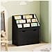 Libreria per Bambini Nero 60 x 29,5 x 69 cm Legno multistrato - Foto miniatura 2