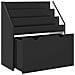 Libreria per Bambini Nero 60 x 29,5 x 69 cm Legno multistrato - Foto miniatura 6