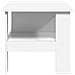 Tavolino da salotto Bianco 90 x 50 x 45 cm Legno multistrato - Foto miniatura 6