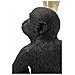 Lampada Da Tavolo Monkey In Polyresin Nero E Oro A Forma Di Scimmia Seduta - Foto miniatura 5