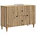 Mobile TV con cassetto Rovere Artigianale 89 x 34,5 x 60 cm - Foto miniatura 2