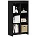 Libreria Rovere Nero 59 x 30 x 111 cm Legno ingegnerizzato - Foto miniatura 2