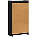 Libreria Rovere Nero 59 x 30 x 111 cm Legno ingegnerizzato - Foto miniatura 5