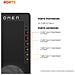 OMEN 16L Gaming Desktop PC TG03-0056nl PC AMD Ryzen™ 7 8700F 16 GB DDR5-SDRAM 512 GB SSD Windows 11 Home Tower AI PC Nero - Foto miniatura 3