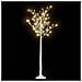 Albero Natale 156 LED 1,5 m Salice Bianco Caldo Interno Esterno - Foto miniatura 1