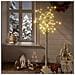 Albero Natale 156 LED 1,5 m Salice Bianco Caldo Interno Esterno - Foto miniatura 2