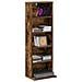 Mobile per CD Rovere Fumo 33 x 23,5 x 97,5 cm - Foto miniatura 3