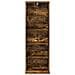 Mobile per CD Rovere Fumo 33 x 23,5 x 97,5 cm - Foto miniatura 4