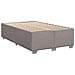 Letto box spring con materasso Tortora 120 x 200 cm Tessuto - Foto miniatura 10