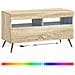 Mobile TV LED Rovere Sonoma Legno ingegnerizzato - Foto miniatura 3