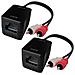 IDATA AU-EXTRJ45 - Convertitore Extender RJ45 Cat. 5 2xRCA - Foto miniatura 1