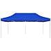 Gazebo Professionale Pieghevole Alluminio 6x3 m Blu - Foto miniatura 4