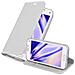 Custodia Compatibile Con Samsung Galaxy S5 Mini / S5 Mini Duos In Classy Argento - Coperchio Protettiva Con Chiusura Magnetica, Funzione Stand E Tasca Per Le Carte - Foto miniatura 1