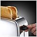23.310-56 Tostapane 2 Fessure Senza Pinze In Acciaio Inox, 1200 W, Grigio / Nero - Foto miniatura 3