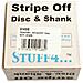 Las91488 Powertec Stripe Off Disco Con Shank - Foto miniatura 2