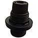 71.115 Filettato E14 Lampadina Presa Con 2 Rings Black - Foto miniatura 1