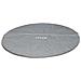 Copertura A Bolle Rinforzata Per Piscine - Tonda - Ø 4,27 M - Grigio - Foto miniatura 1