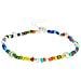 Bracciale Da Telefono Con Perle Multicolor E Cuori Bianchi Collezione Summer - Foto miniatura 1