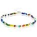 Bracciale Da Telefono Con Perle Multicolor E Cuori Bianchi Collezione Summer - Foto miniatura 5