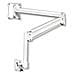 MSA02w-B, 75 x 75,100 x 100 mm, Bianco, 381 - 558,8 mm (15 - 22")  - Foto miniatura 1