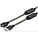 PROUSBAAF15 15m USB A USB A Nero, Trasparente cavo USB - Foto miniatura 1
