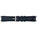 Bracciale Galaxy Watch 4 Classic 20mm 130mm M / L In Pelle Resistente, Blu Marine - Foto miniatura 4