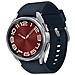Bracciale Galaxy Watch 4 Classic 20mm 130mm M / L In Pelle Resistente, Blu Marine - Foto miniatura 11