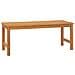 Panchina da Giardino 114 cm in Legno Massello di Teak - Foto miniatura 1