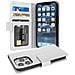 Custodia Compatibile Con Apple Iphone 13 Pro Max In Magnesio Bianco - Coperchio Protettivo Con Chiusura Magnetica E 3 Slot Per Carte - Foto miniatura 1