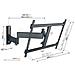 Staffa e Parete 3 Snodi TVM 3643 per TV da 40 a 77" Movimento completo (fino a 180°) Inclinazione fino a 20° Colore Nero - Foto miniatura 6