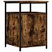 Comodino Rovere Fumo 40x42x60 Cm Legno Multistrato - Foto miniatura 1