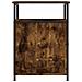 Comodino Rovere Fumo 40x42x60 Cm Legno Multistrato - Foto miniatura 6