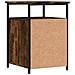 Comodino Rovere Fumo 40x42x60 Cm Legno Multistrato - Foto miniatura 7
