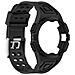 Cinturino In Tpu Per Samsung Galaxy Watch 4/5/6 44 Mm Black - Foto miniatura 1