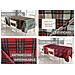 Tovaglia Cucina Soggiorno Antimacchia Idrorepellente Fantasie Tartan Splash Vari Colori 140x230cm Bordeaux - Foto miniatura 2