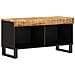 Mobile Porta Tv 85x33x43,5 Cm In Legno Massello Di Mango - Foto miniatura 2