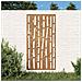 Decorazione Muro Da Giardino 105x55 Cm Bambù In Acciaio Corten - Foto miniatura 1
