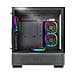 Case SKY TWO Midi Tower ATX / micro ATX / mini-ITX 3 Porte USB 3.2 Colore Nero (Finestrato) - Foto miniatura 3