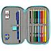 Astuccio Doppio The Bellies 12.5 X 19.5 X 4 Cm Viola Turchese Bianco (28 Pcs) - Foto miniatura 5